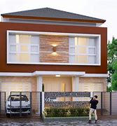 Model Rumah Lantai 2 Tampak Depan